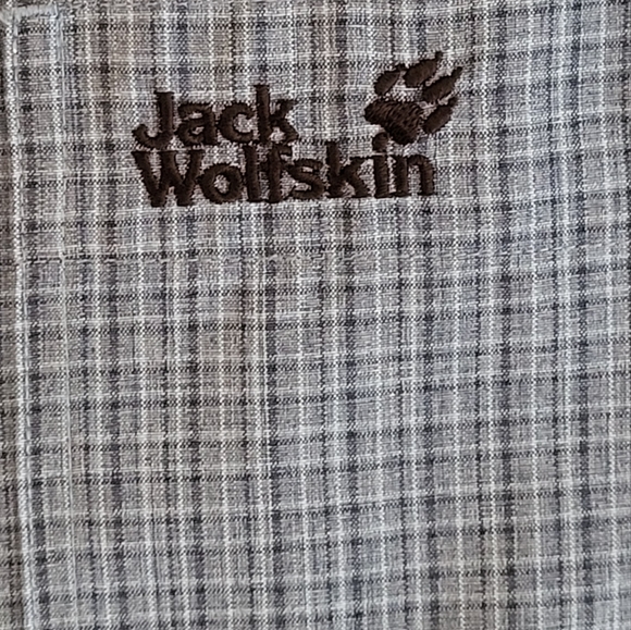 Jack Wolfskin Men's Small S/S Travel Shirt Blue - Picture 2 of 7